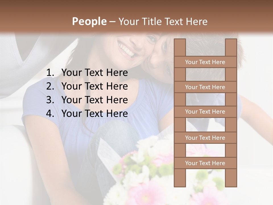Present Celebration Family PowerPoint Template