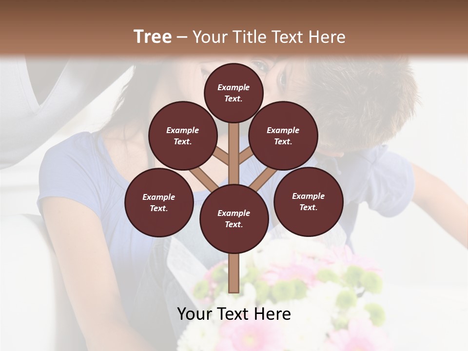 Present Celebration Family PowerPoint Template