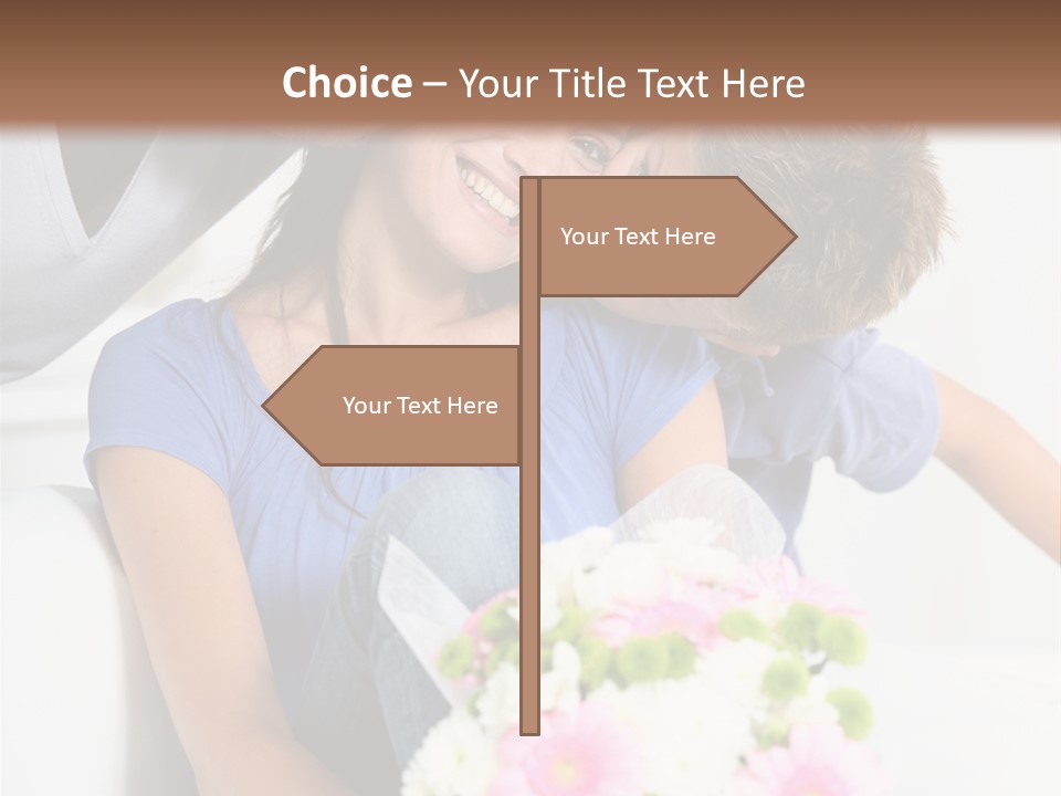 Present Celebration Family PowerPoint Template