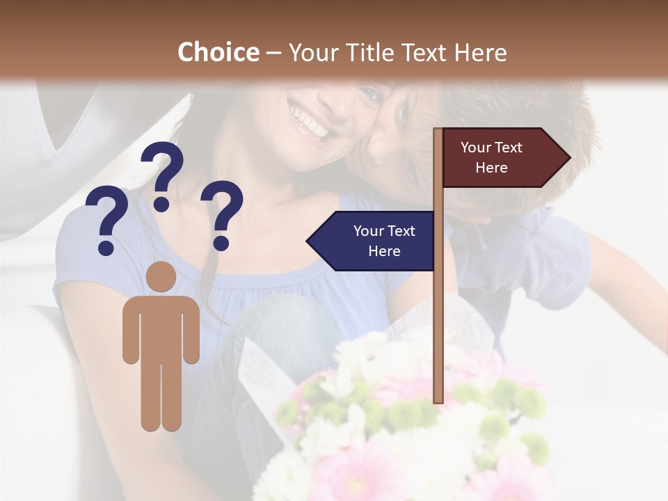 Present Celebration Family PowerPoint Template