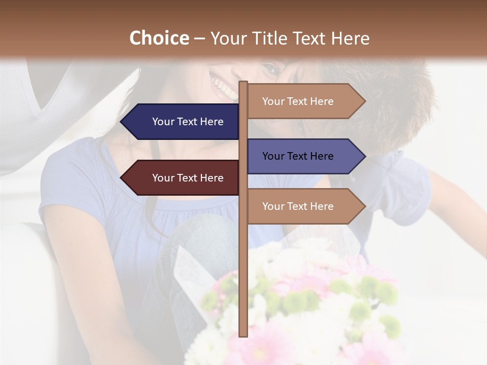 Present Celebration Family PowerPoint Template