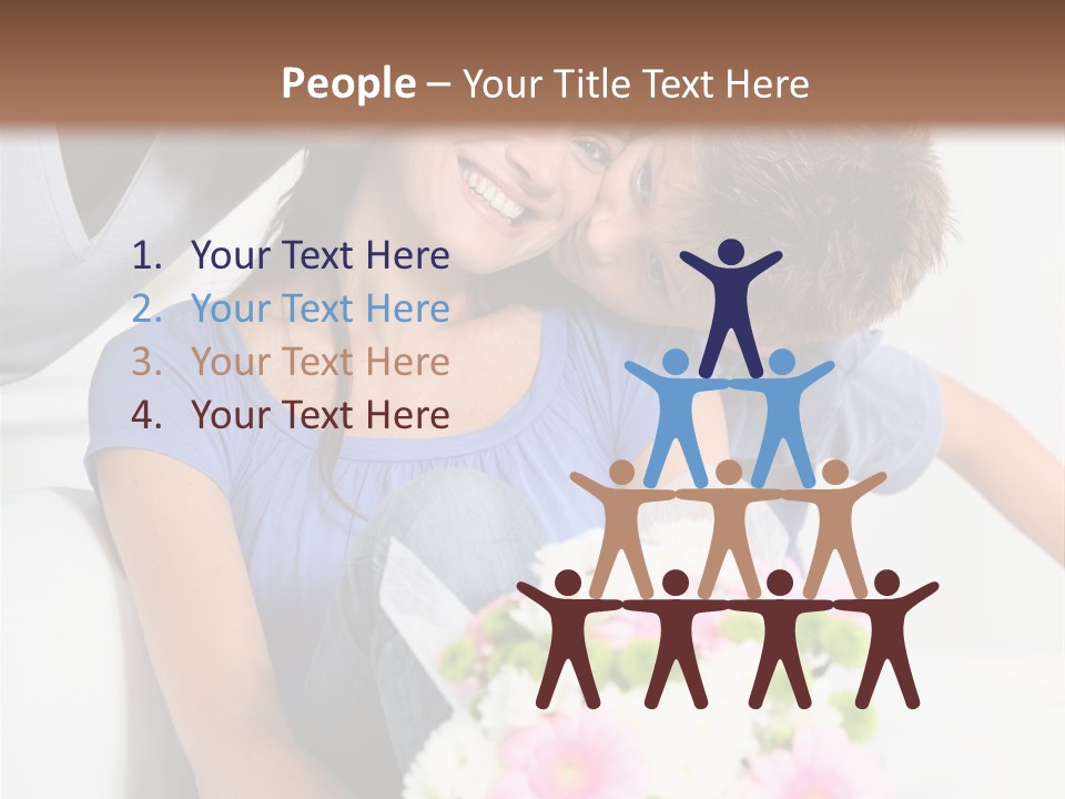 Present Celebration Family PowerPoint Template
