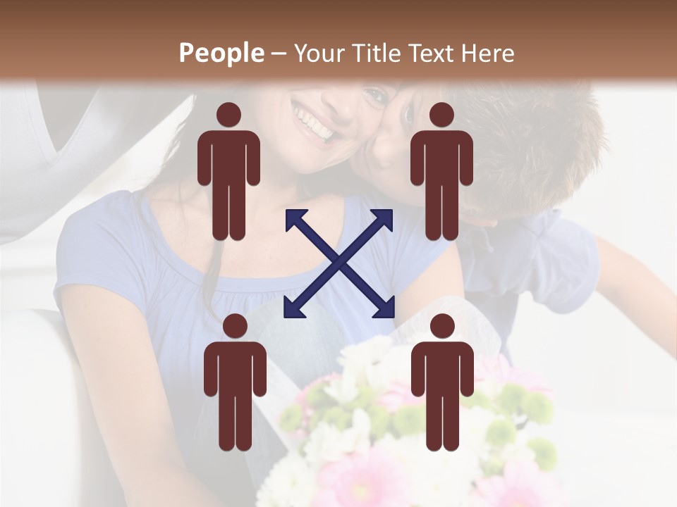 Present Celebration Family PowerPoint Template