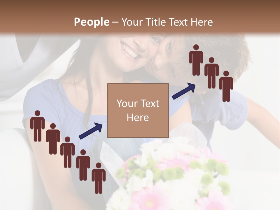 Present Celebration Family PowerPoint Template