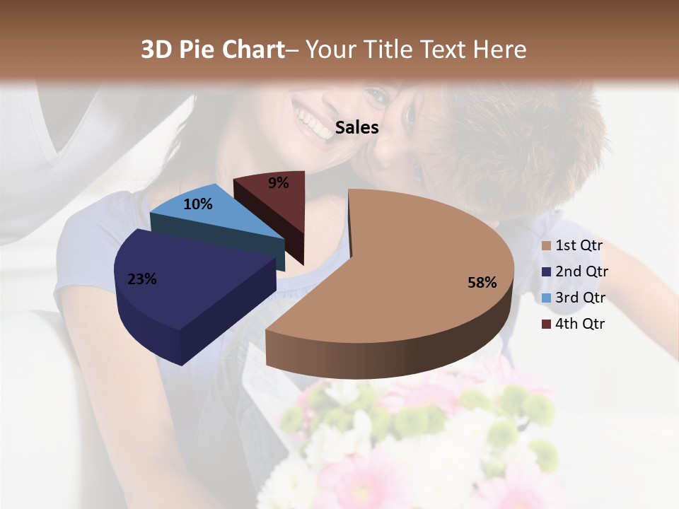 Present Celebration Family PowerPoint Template