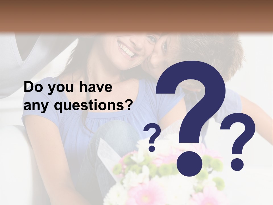 Present Celebration Family PowerPoint Template