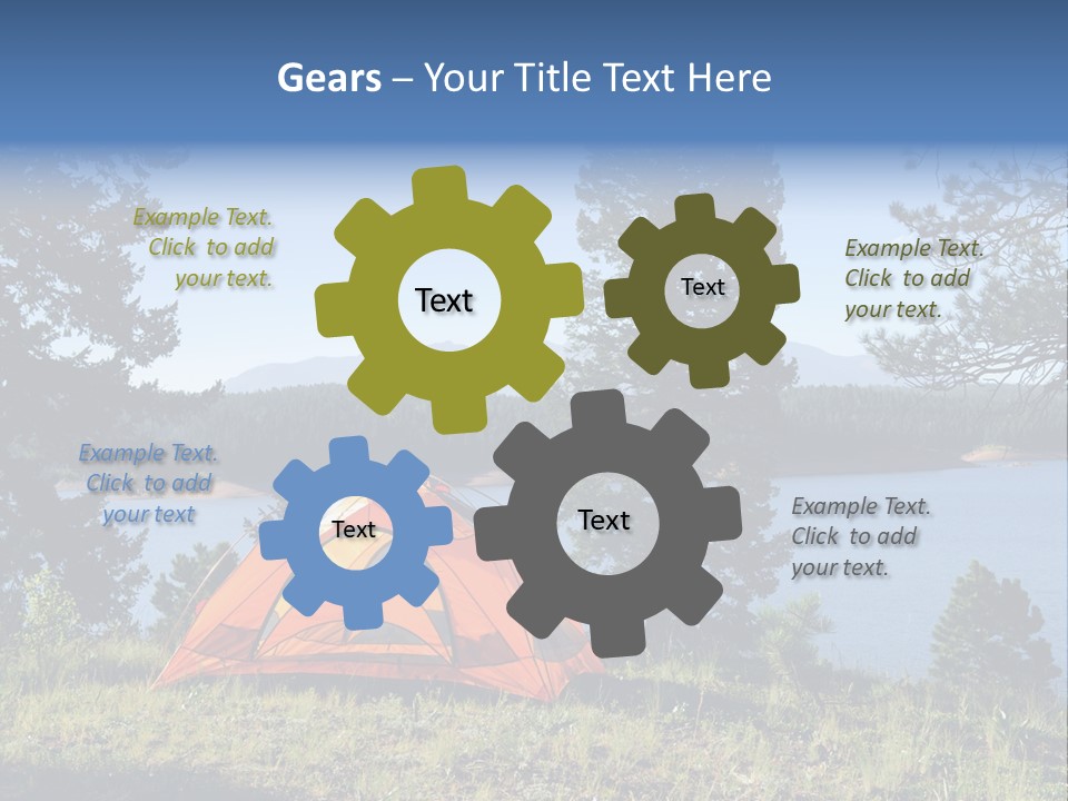 Outdoor Tourism Nature PowerPoint Template