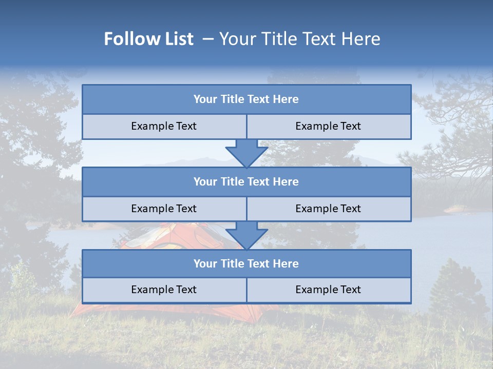 Outdoor Tourism Nature PowerPoint Template