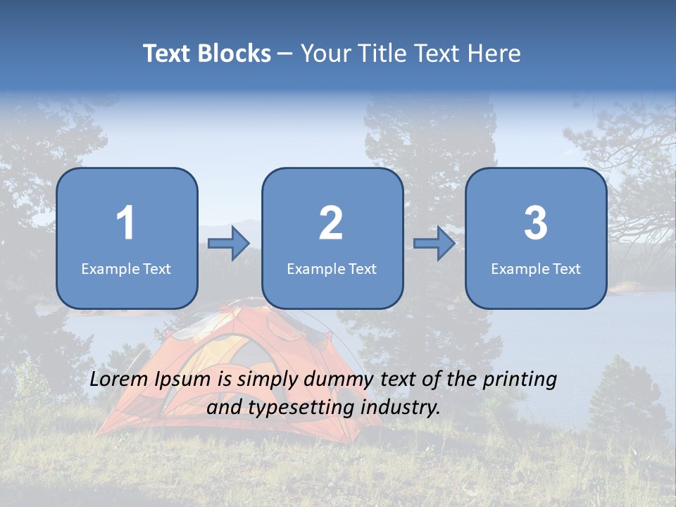 Outdoor Tourism Nature PowerPoint Template