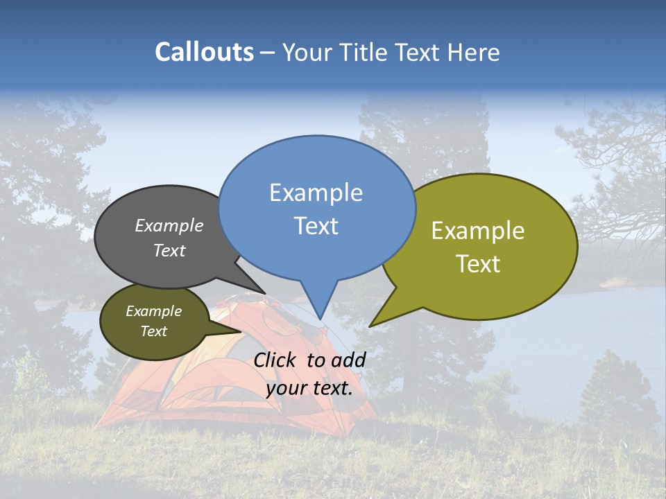 Outdoor Tourism Nature PowerPoint Template