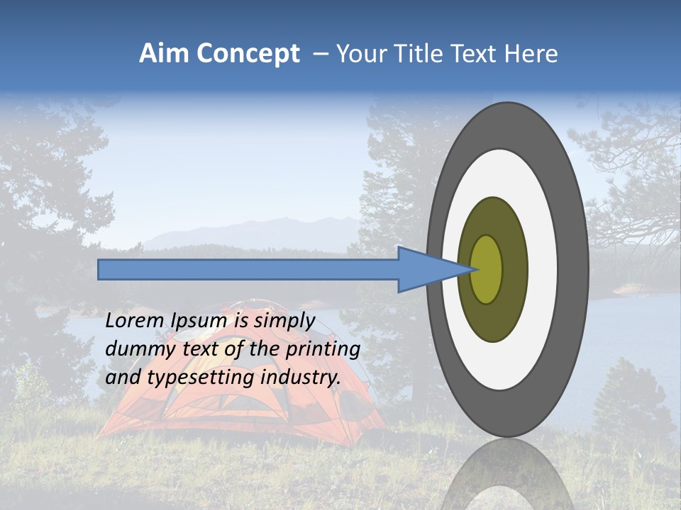 Outdoor Tourism Nature PowerPoint Template