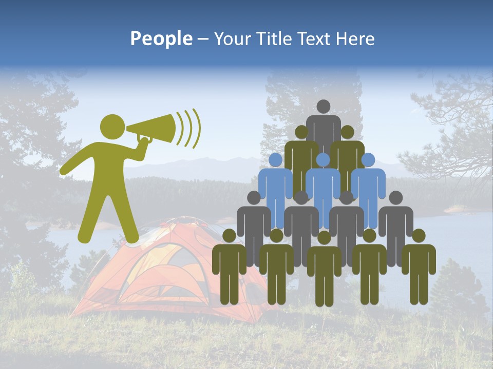 Outdoor Tourism Nature PowerPoint Template