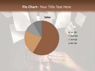 Down Drama Stressed PowerPoint Template