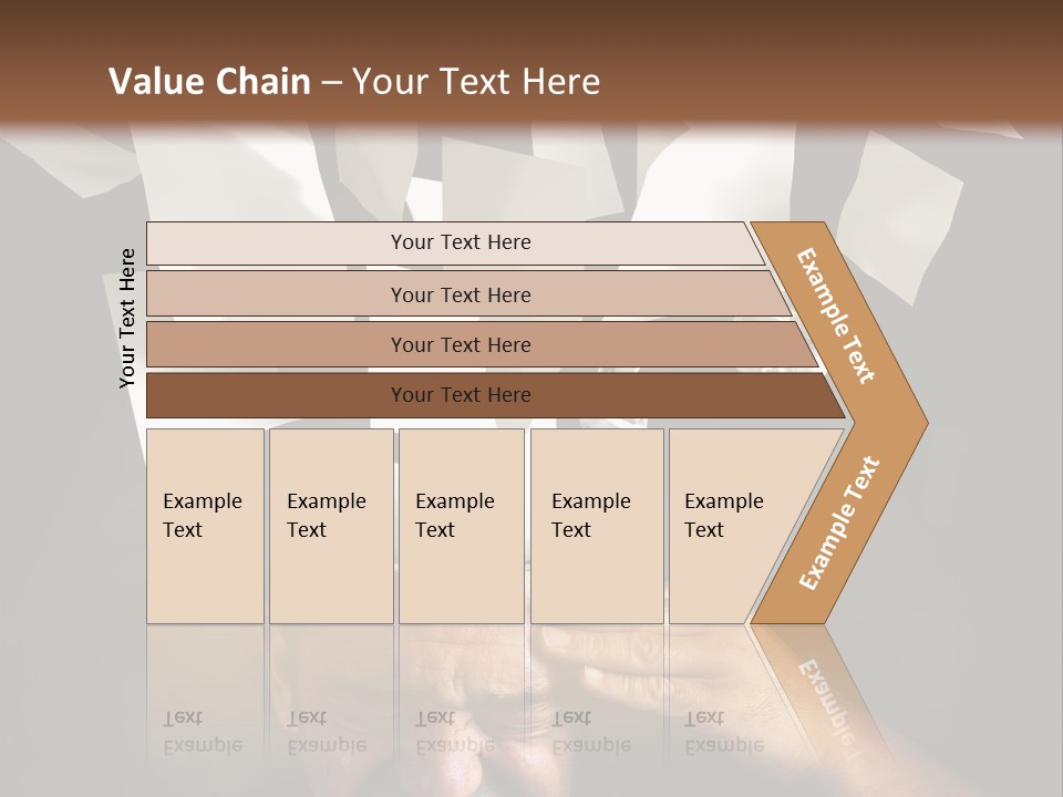 Down Drama Stressed PowerPoint Template