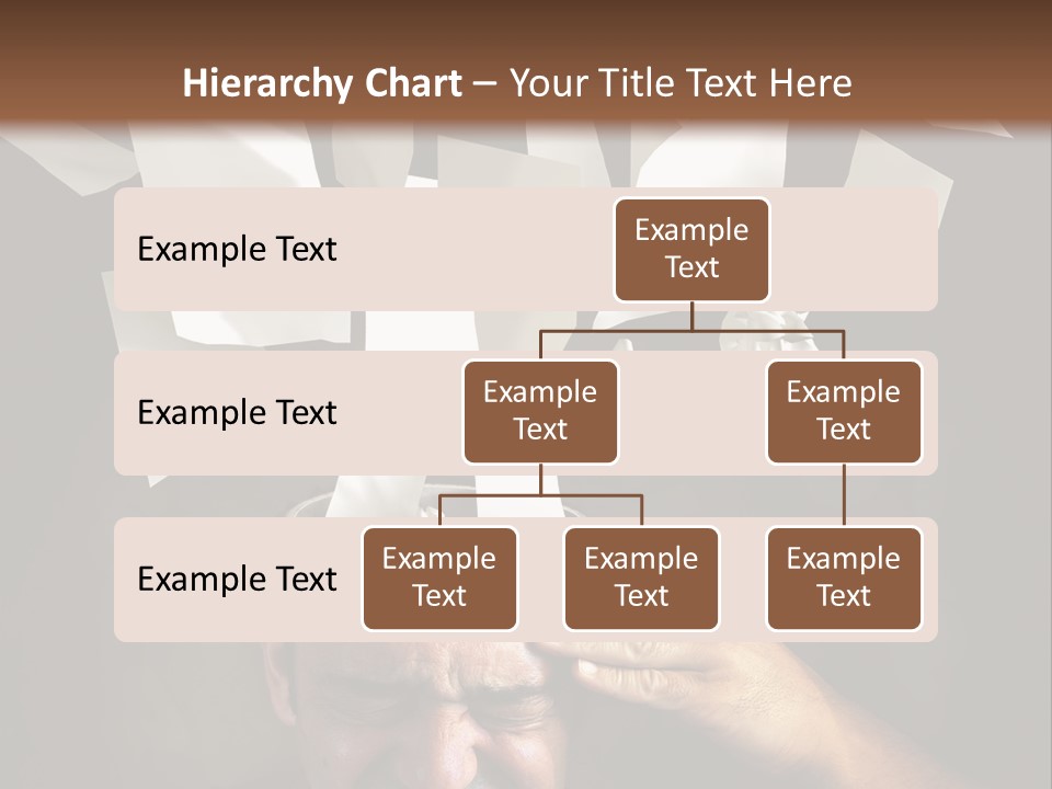 Down Drama Stressed PowerPoint Template