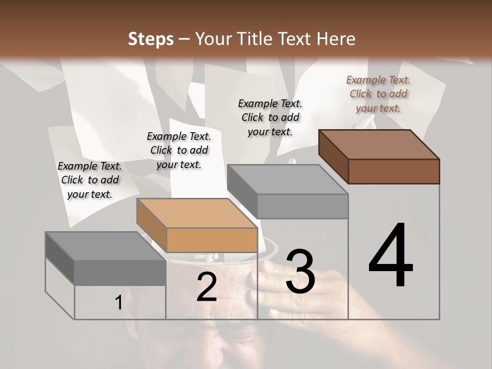 Down Drama Stressed PowerPoint Template