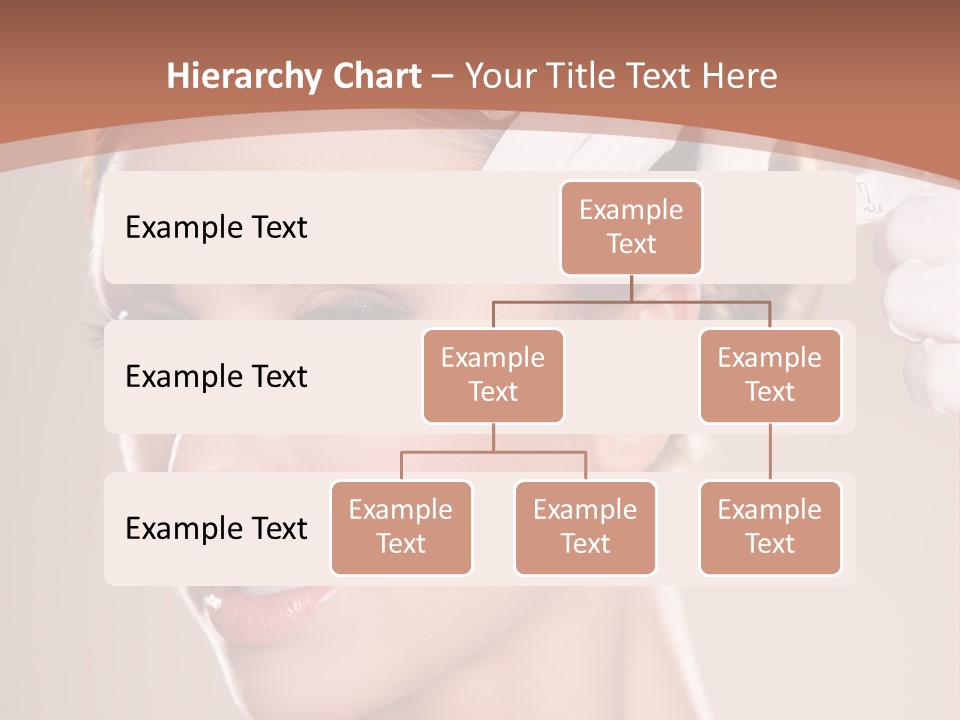 Skincare Caucasian Needle PowerPoint Template