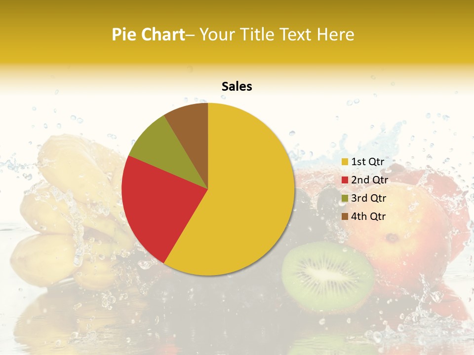 Macro Reflection Frozen PowerPoint Template