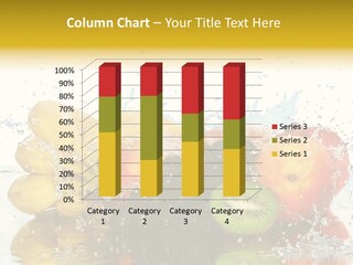 Macro Reflection Frozen PowerPoint Template