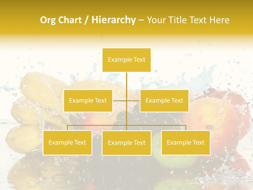 Macro Reflection Frozen PowerPoint Template