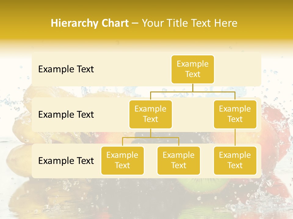Macro Reflection Frozen PowerPoint Template