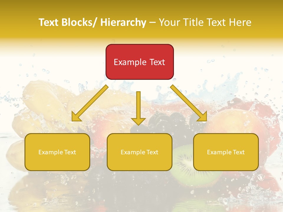 Macro Reflection Frozen PowerPoint Template