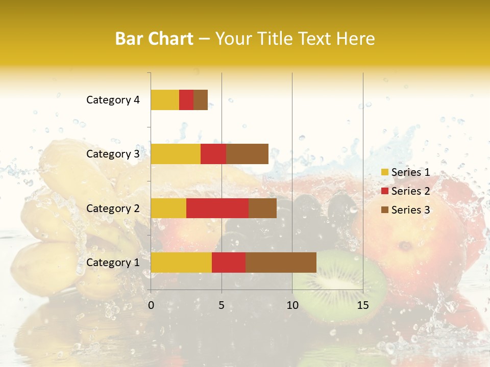 Macro Reflection Frozen PowerPoint Template
