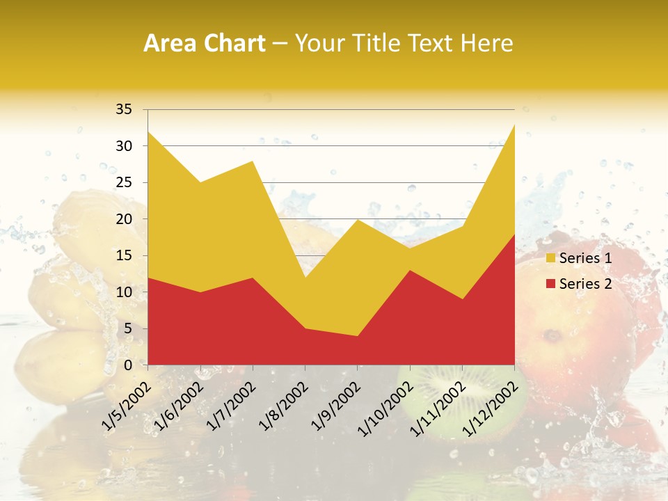 Macro Reflection Frozen PowerPoint Template