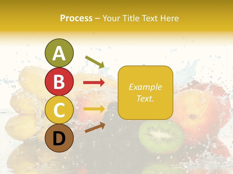 Macro Reflection Frozen PowerPoint Template