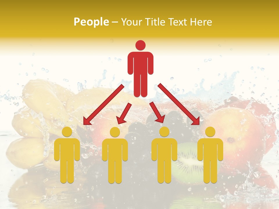 Macro Reflection Frozen PowerPoint Template