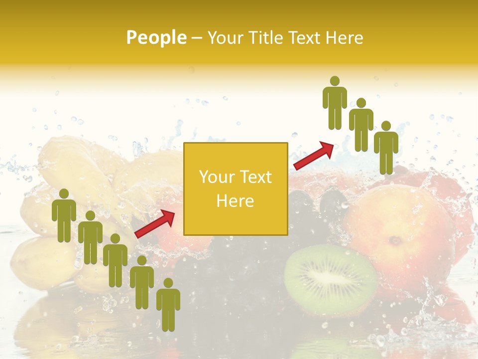 Macro Reflection Frozen PowerPoint Template