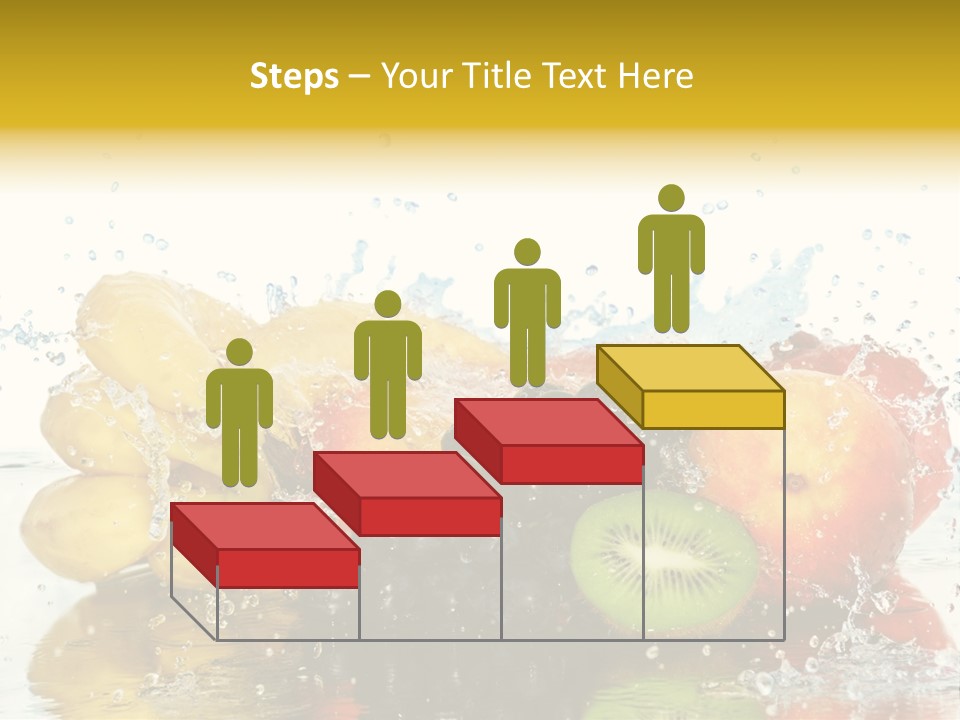 Macro Reflection Frozen PowerPoint Template