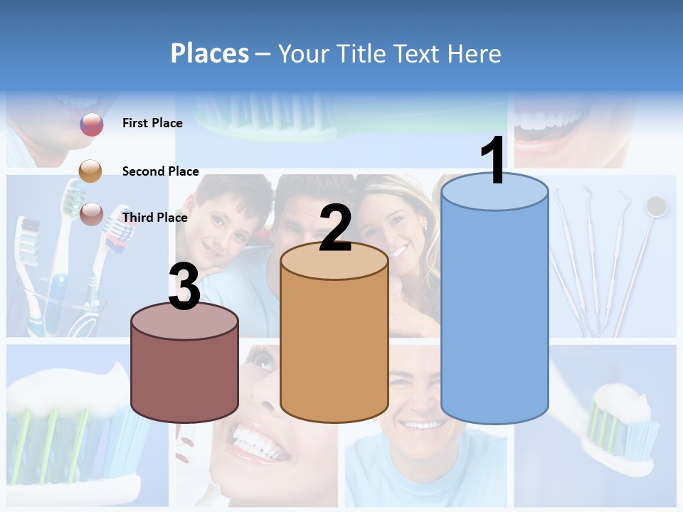 S Smile Woman PowerPoint Template