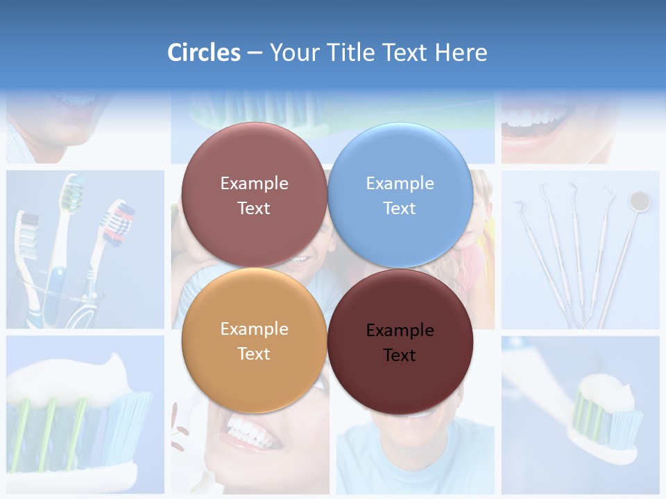 S Smile Woman PowerPoint Template