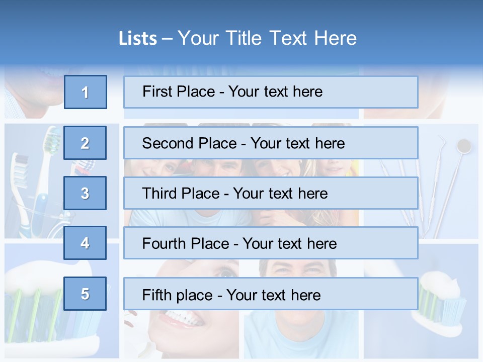 S Smile Woman PowerPoint Template