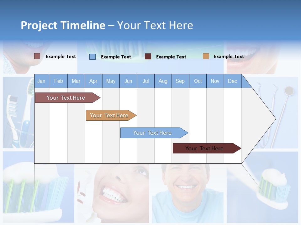 S Smile Woman PowerPoint Template