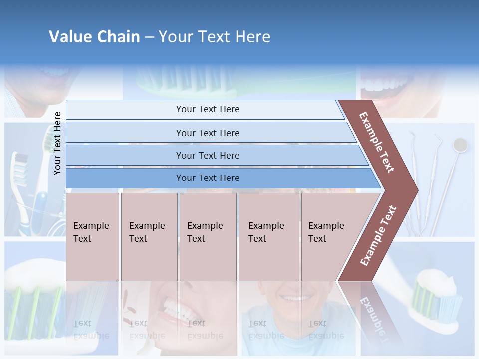 S Smile Woman PowerPoint Template