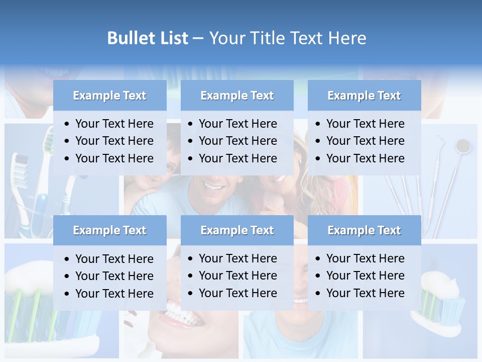 S Smile Woman PowerPoint Template