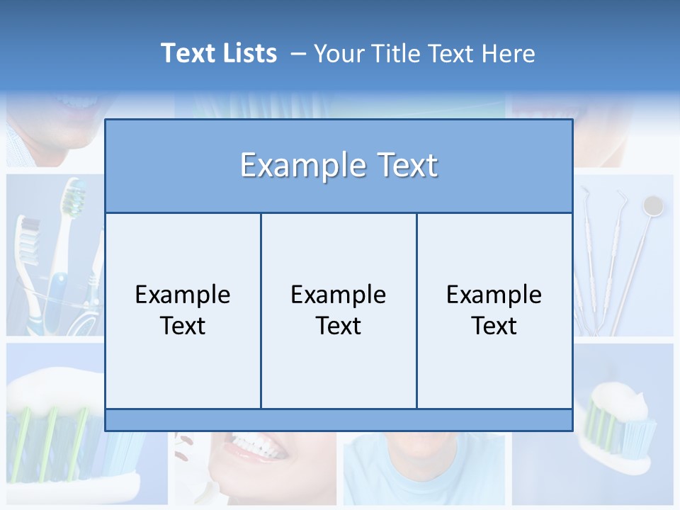S Smile Woman PowerPoint Template