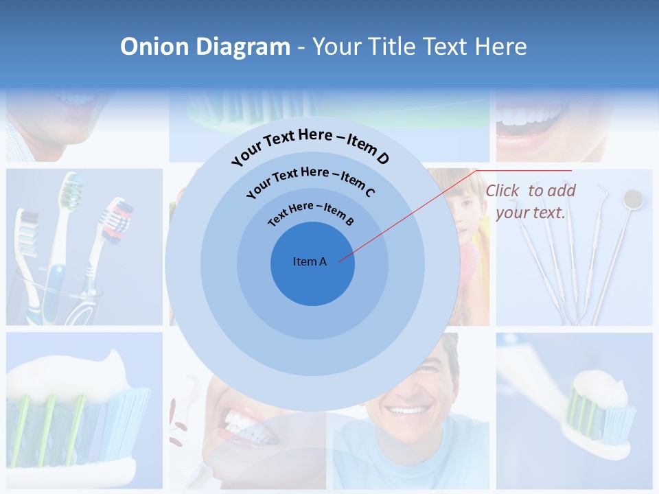 S Smile Woman PowerPoint Template