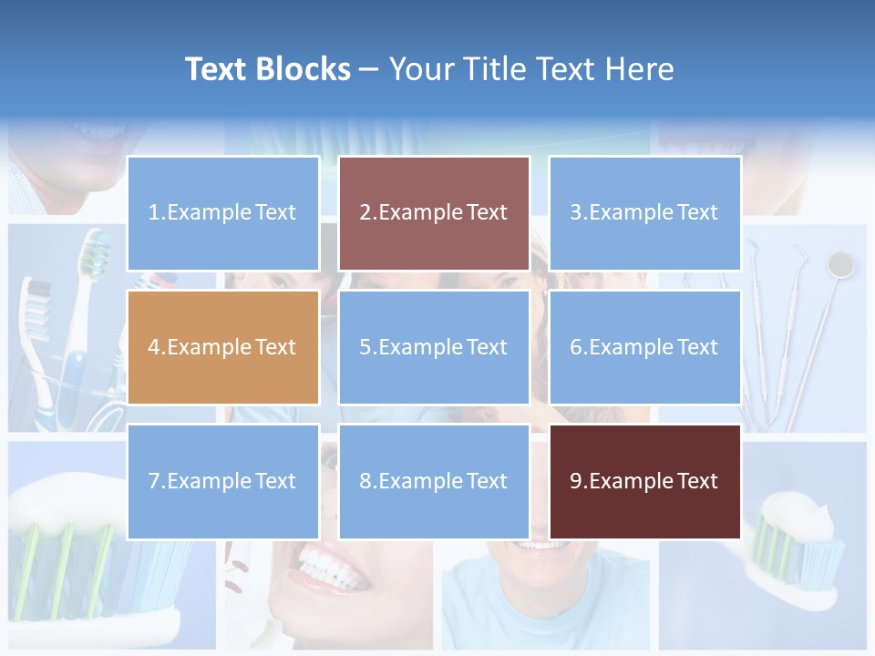 S Smile Woman PowerPoint Template