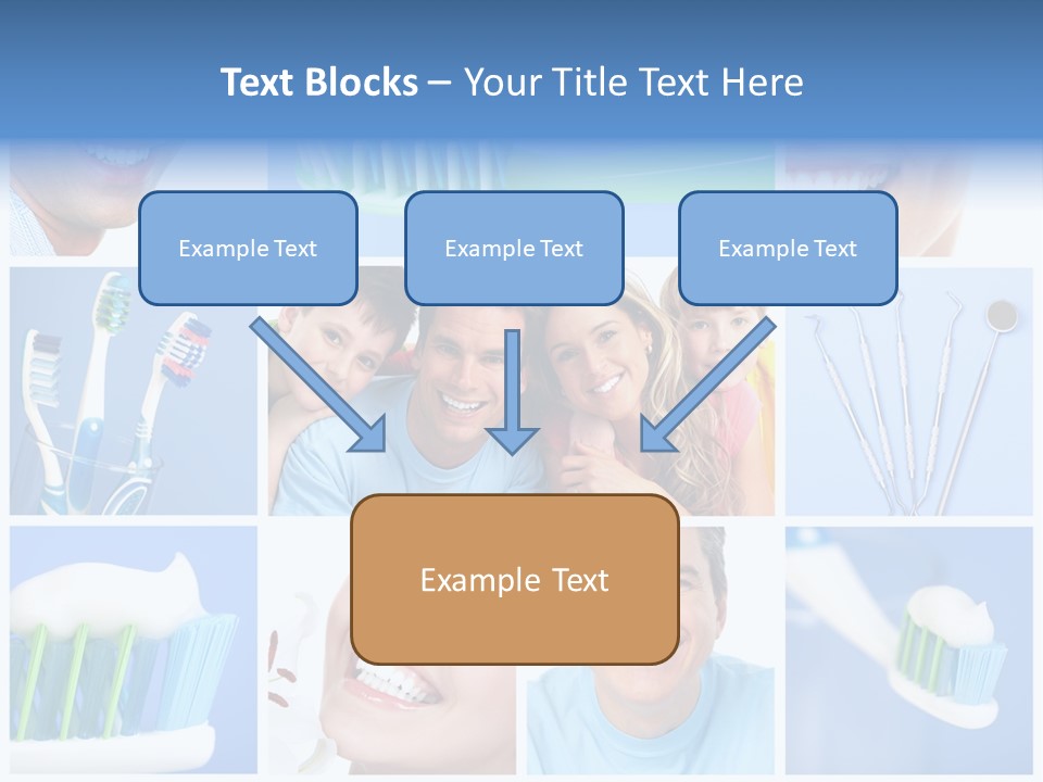 S Smile Woman PowerPoint Template