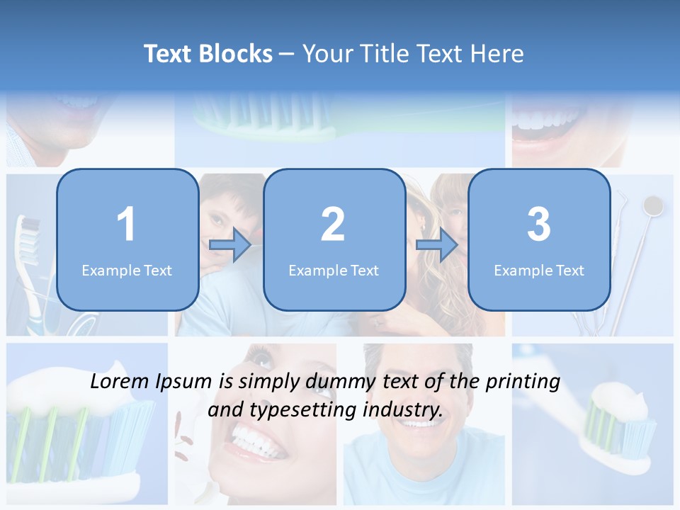 S Smile Woman PowerPoint Template