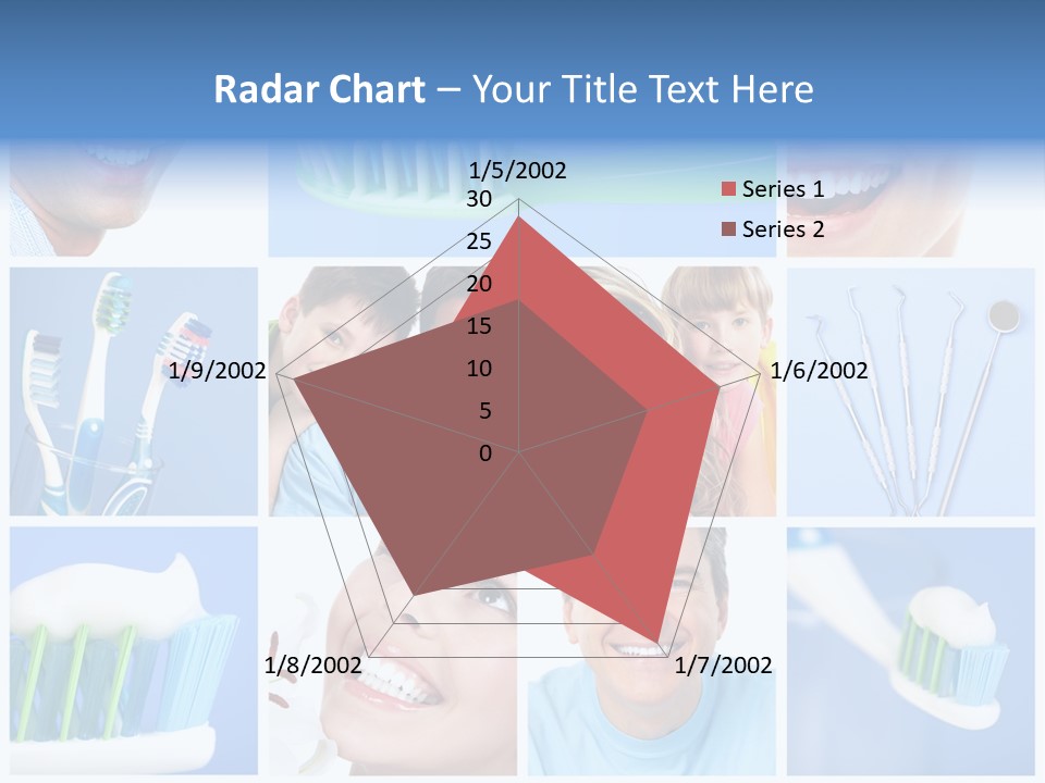 S Smile Woman PowerPoint Template