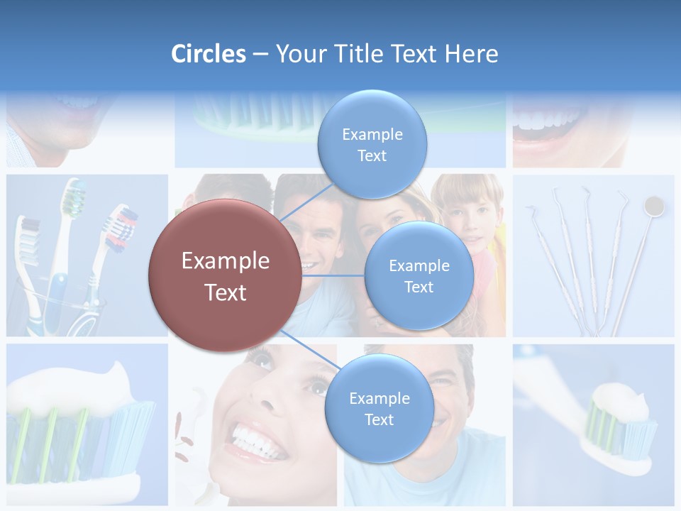 S Smile Woman PowerPoint Template