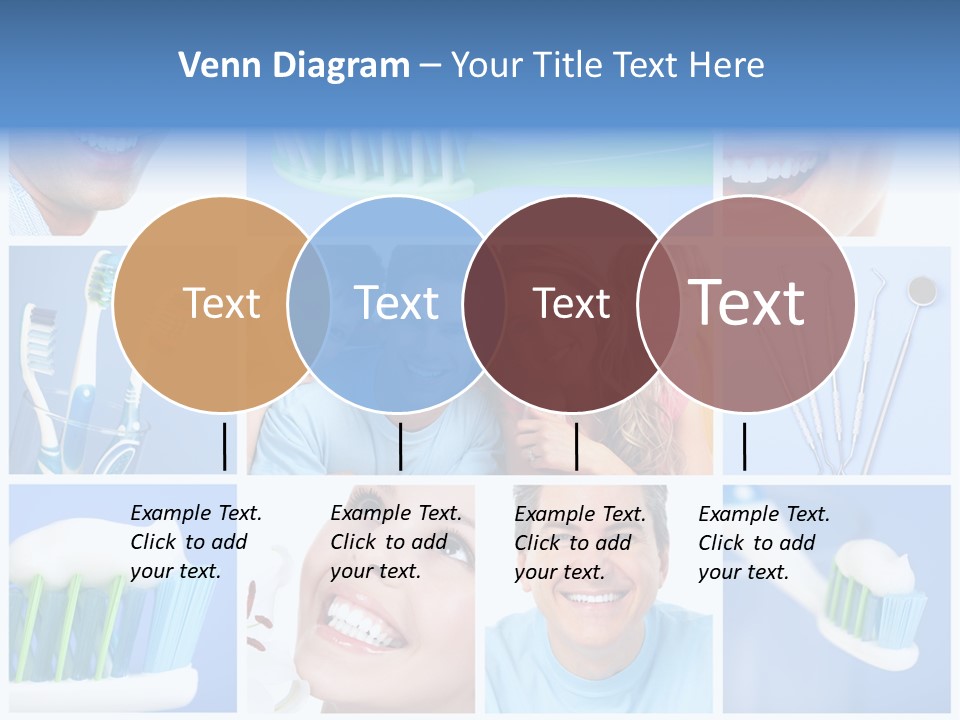 S Smile Woman PowerPoint Template