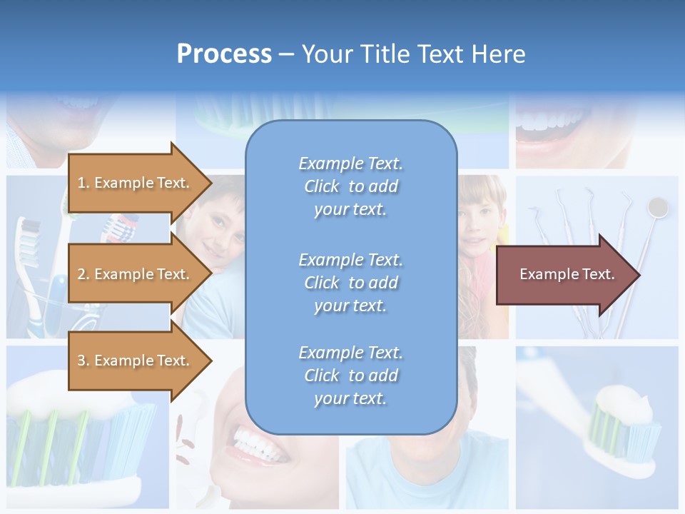 S Smile Woman PowerPoint Template