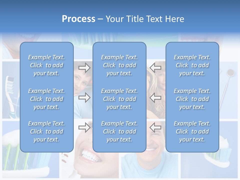 S Smile Woman PowerPoint Template