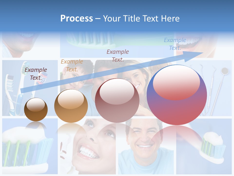 S Smile Woman PowerPoint Template