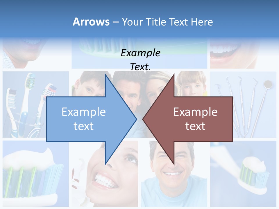 S Smile Woman PowerPoint Template